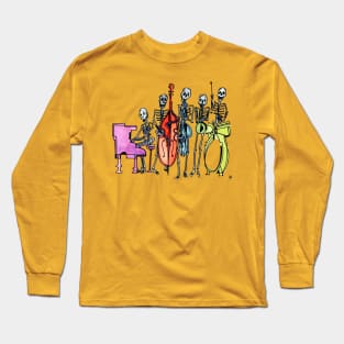 The Skeleton Band Long Sleeve T-Shirt